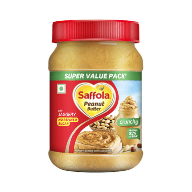 Saffola Peanut Butter with Jaggery Crunchy