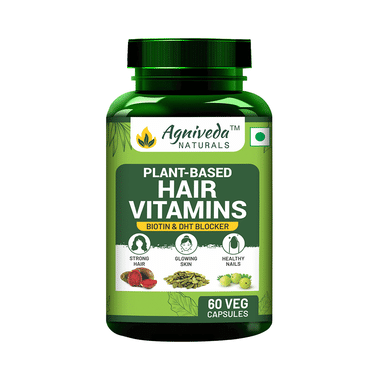 Agniveda Naturals Plant-Based Hait Vitamins Capsule