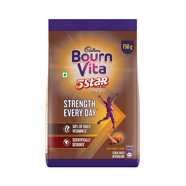 Cadbury Bournvita 5 Star Magic with Vitamin D | Powder for Strength