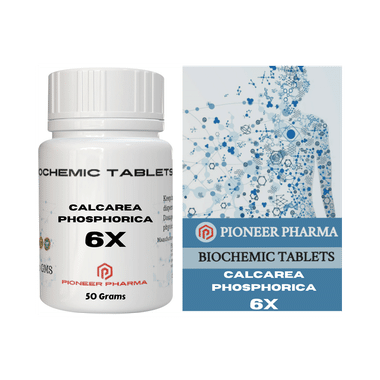 Pioneer Pharma Calcarea Phosphorica  Biochemic Tablet 6X