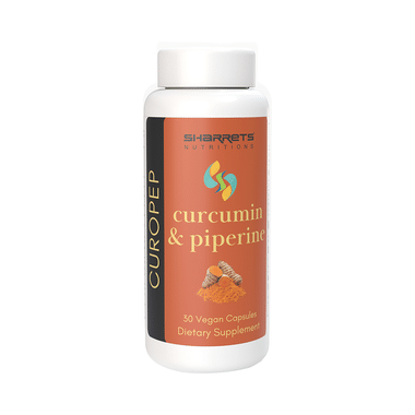 Sharrets Curopep Curcumin & Piperine Extract Capsule