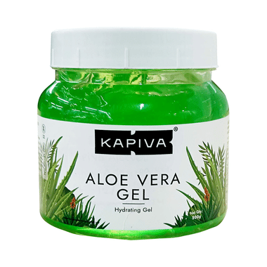 Kapiva Aloe Vera Gel  | Face & Hair | Hydrating, Moisturizing, Soothing| Multipurpose