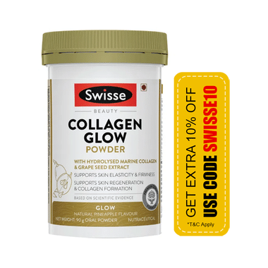 Swisse Beauty Collagen Glow | Powder with Grape Seed Extract for Skin Health