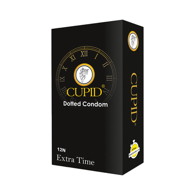 Cupid Dotted Condom Extra Time