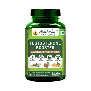 Agniveda Naturals Testosterone Booster Veg Capsule