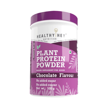 HealthyHey Nutrition Vegan Plant Protein Powder Chocolate