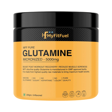 MyFitFuel Pure Glutamine Micronized Powder Unflavoured