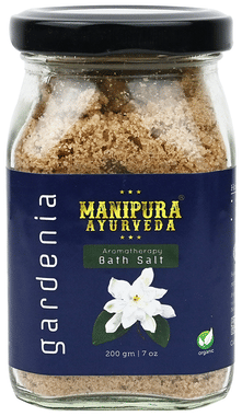 Manipura Ayurveda Aromatherapy Bath Salt Gardenia