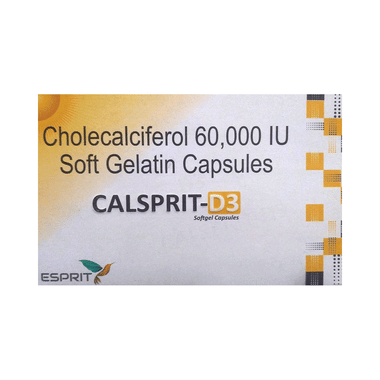 Calsprit-D3 Softgel Capsule