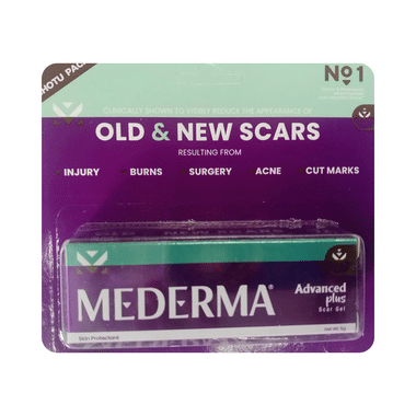 New Mederma Advanced Plus Scar Gel