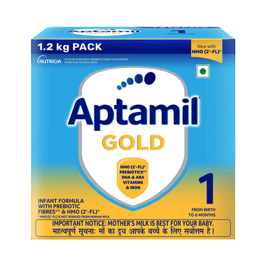 Aptamil Gold Stage 1 From Birth To 6 Months Infant Formula With Prebiotic