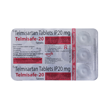 Telmisafe 20mg Tablet