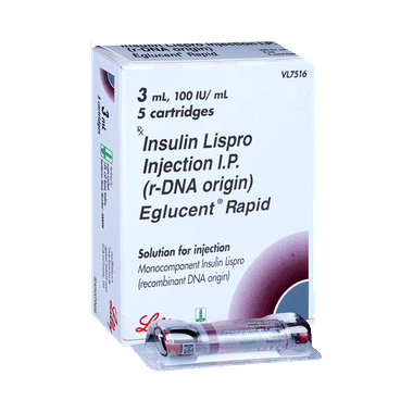 Eglucent Rapid (3ml Each) Solution for Injection