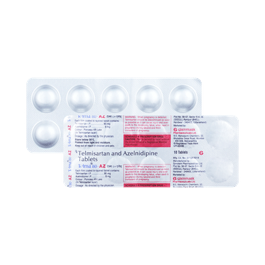 Telma AZ 80mg/8mg Tablet