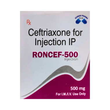 Roncef 500 Injection