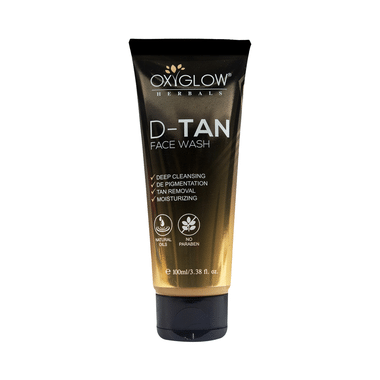 Oxyglow Herbals D-Tan Face Wash