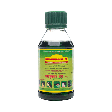 Ramkrishna Vidyut Ayurvedic Pharmacy Mahabhringaraj Oil