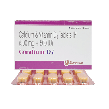 Coralium-D3 Tablet