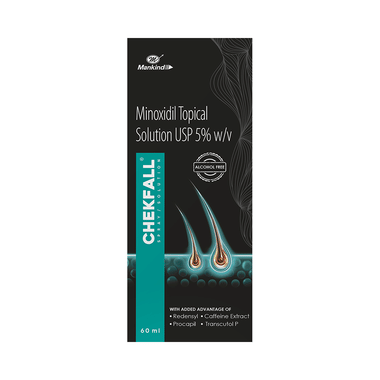 Chekfall 5% Topical Solution Alcohol Free