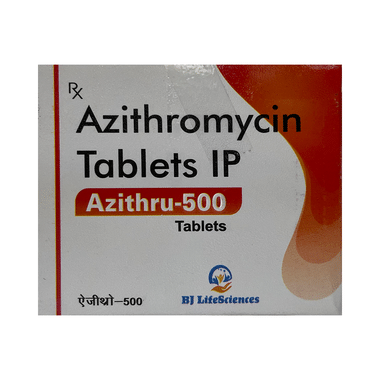 Azithru 500 Tablet