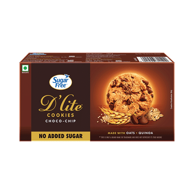 Sugar Free D'Lite Cookies Choco Chips No Added Sugar