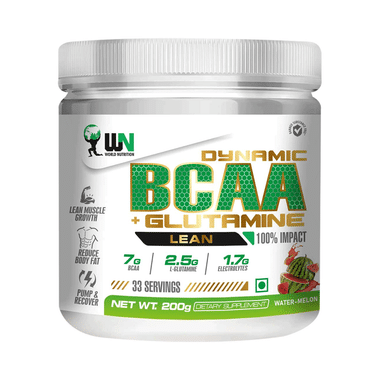 WN World Nutrition Dynamic BCAA + Glutamine Lean Watermelon