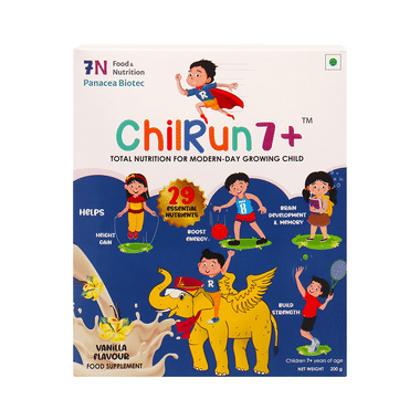 ChilRun 7+ Drink With Almond & Oats For Modern Day Growing Children Vanilla