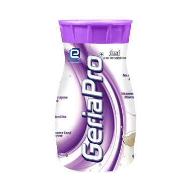 Evexia GeriaPro For Nutrition | No Added Sugar | Flavour Powder Vanilla