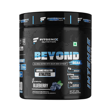 Fitgenix Nutrition Beyond BCAA Powder Blueberry