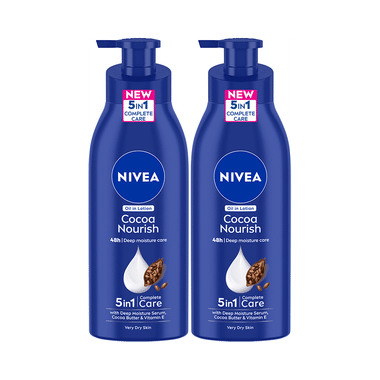 Nivea Combo Pack of Cocoa Nourish Body Lotion