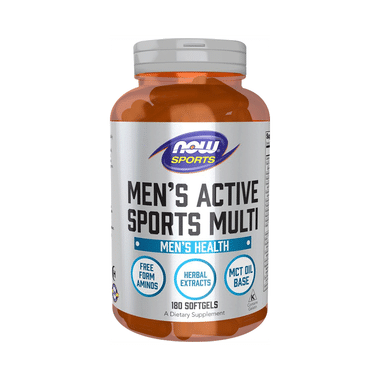 Now Sports Men's Active Sports Multi Softgels