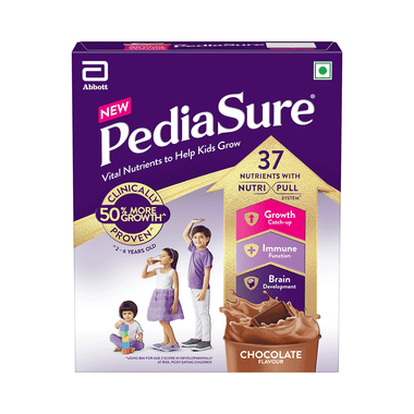 PediaSure Health & Nutrition Drink Powder Scientifically Designed Nutrition for Kids Growth Premium Chocolate