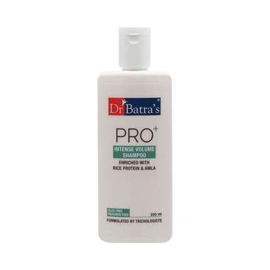 Dr Batra's Pro+ Intense Volume Shampoo Enriched With Rice Protein & Amla