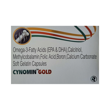 Cynomin Gold Soft Gelatin Capsule