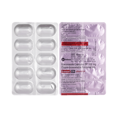Subitral DS 100mg Capsule