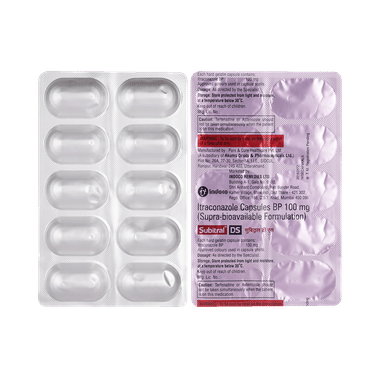 Subitral DS 100mg Capsule