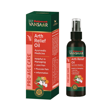 Vansaar Arth Relief Oil| Ayurvedic Joint & Muscle Pain Relief Oil