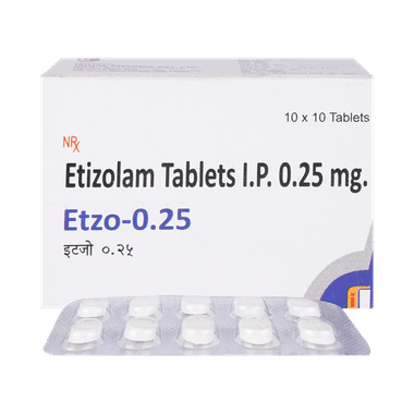 Etzo 0.25mg Tablet