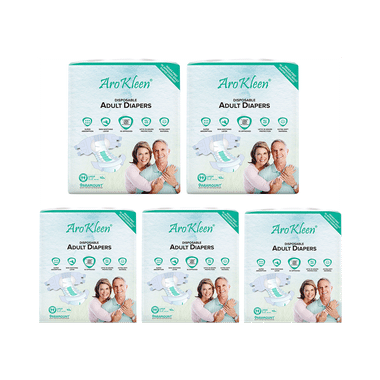 Arokleen Disposable Adult Diaper (10 Each) Large