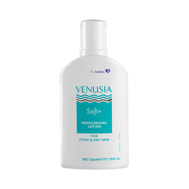 Venusia Soft + Moisturizing Lotion For Sensitive Skin, Relieves Excessive Dryness & Itching