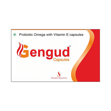 Gengud Capsule | Probiotic Omega With Vitamin E | Supports Gut Health