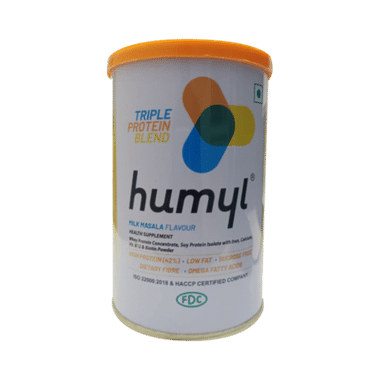 Humyl Powder With Whey Protein & Soy Isolate | Flavour Milk Masala