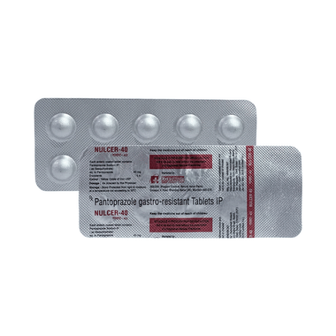 Nulcer 40 Tablet