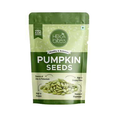 Heka Bites Pumpkin Seeds | Rich in Protein, Fibre, Potassium & Magnesium