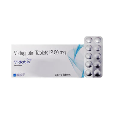 विल्डाब्लिस 50mg टैबलेट