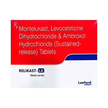 Relikast LX 75mg/5mg/10mg Tablet