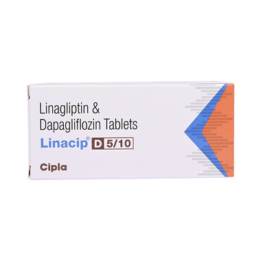 LinaCIP D 10mg/5mg Tablet