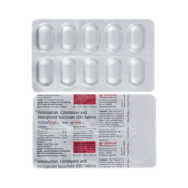 Telma LNB 10mg/25mg/40mg Tablet ER