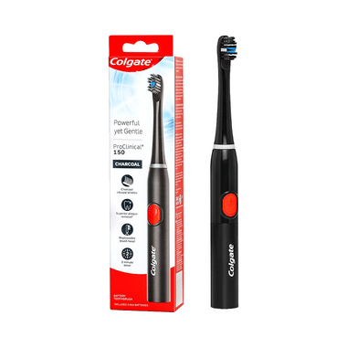 Colgate Battery Operated Toothbrush 150 Proclinical Charcoal