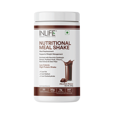 Inlife Nutritional Meal Shake For Weight Management Chocolate Sugar Free